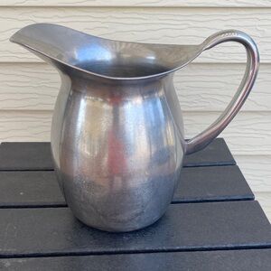 Elegant Silver Pitcher